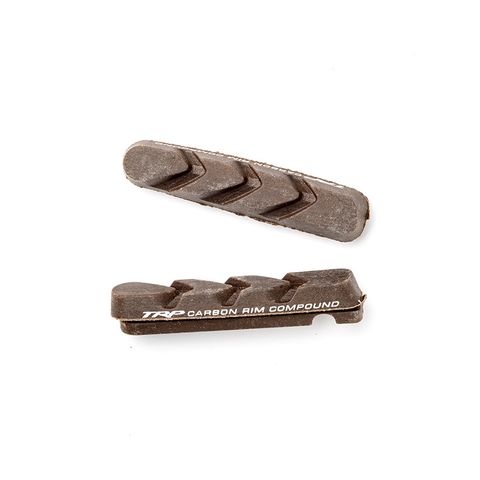 BRAKE PADS FOR CARBON RIMS - TRP High Performance Road and Cyclocross Brake Pads for Carbon Rims (Pair) Brick Red
