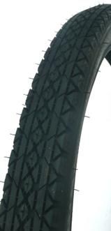 Tyre, Tube & Rim tape (24") for Industrial Gomier Yellow Trike (54-507)