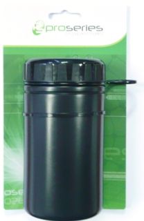 TOOL BOTTLE/CAN - With Optional Carry Ring, Black, Medium Size