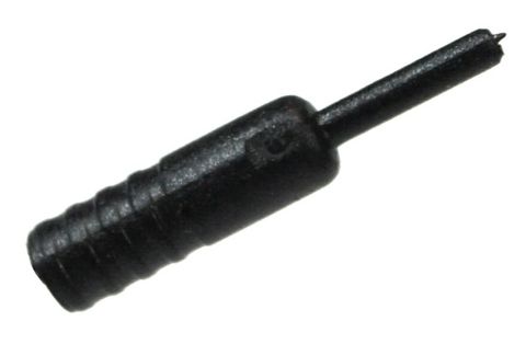 Outer casing end ferrule,  plastic, for Dia.4mm, black.