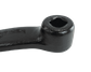 165mm - Left Diamond Taper Crank Arm - 30mm Offset, Steel, Black
