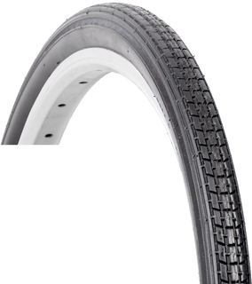 20 x 1.3/8 (37-440) Tyre - Black 500A. Vee Rubber, Suits Gitane & Peugeot Folding Bikes