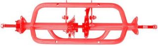 REAR AXLE ASSEMBLY - 6 Speed Trike Complete RED