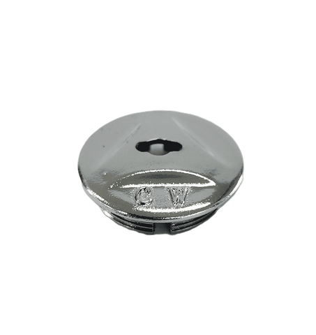 Plastic Dust Cover Cap - Silver, Bag of 10
