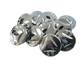 Plastic Dust Cover Cap - Silver, Bag of 10