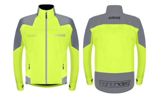 PROVIZ Nightrider Jacket Yellow (L) - High Visibility Jacket  PV1502