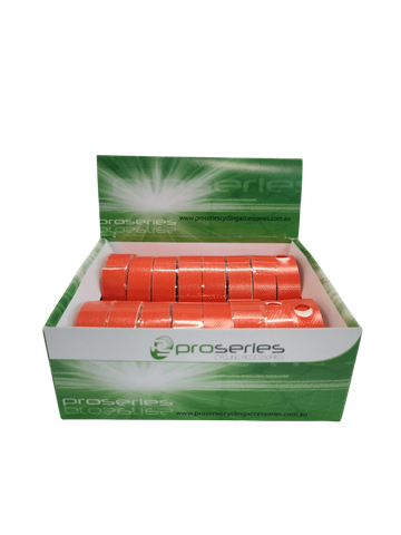Rim Tape, Cloth, 10mm, Adhesive Backed, RED  (Box 16)