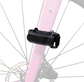 Storage strap, 25 x 250mm, w/velcro, w/black alloy bracket, black strap