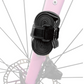 Storage strap, 25 x 250mm, w/velcro, w/black alloy bracket, black strap