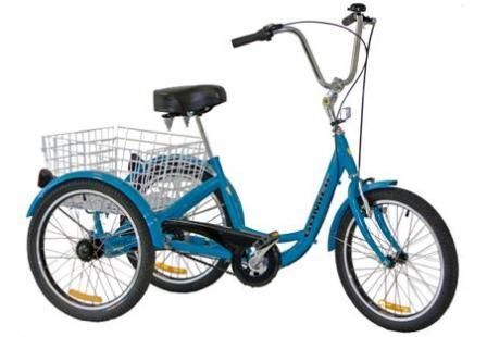 TRIKE  24" 6 Speed SHIMANO, 2500 Series (Designed in Australia)  Lovely BLUE