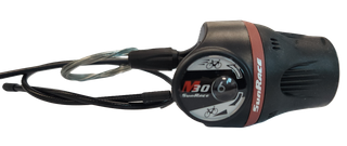 Right Grip Shifter, 6 Speed - Index, Sunrace