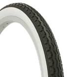 16 x 1.75 (47-305) Tyre - Black With White Wall