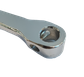 165mm - Left Chrome Plated Cotter Pin Crank Arm, Steel
