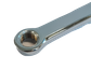 165mm - Left Chrome Plated Cotter Pin Crank Arm, Steel