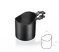 BIDON CAGE - Cup holder, PR material, fit 19-22.2mm h/bar, black, fits soft drink cans!
