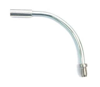 CABLE GUIDE  90 Degree Angle Noodle, Steel, SILVER (Bag 10)