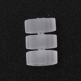 O RING/DONUT - For 1.2mm Cable, CLEAR (Bag of 20)