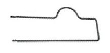 BASKET STAY  For Front Mesh Basket, Curved (For Dynamo)