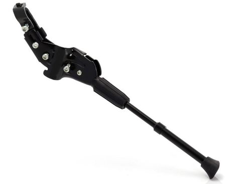 KICKSTAND  20-29 Adjustable, Seat/Chain Stay Mount, Alloy BLACK