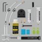 BleedKit - Bleed kit WORKSHOP MASTER GOLD (for Tektro/TRP and Shimano hyd. brakes) with adapter for Shimano drop bar hydraulic BK-99033 Premium product Made in Slovenia
