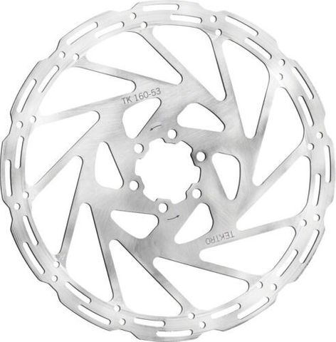 203mm 6 Bolt Rotor, 1.8mm - Stainless Steel, Anti Vibration, For 4 Piston, T25 Bolts Included, Tektro