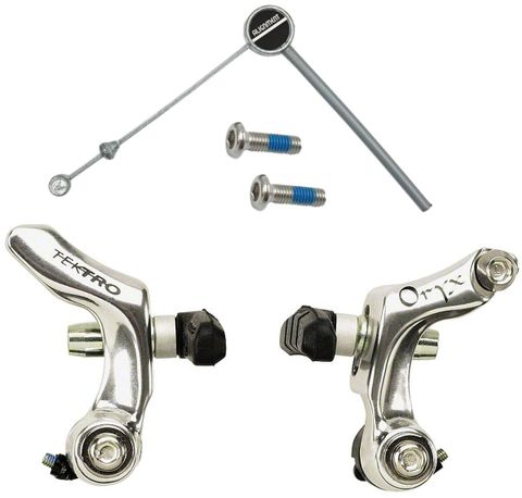 Cantilever Brake, For One Wheel - Adjustable Pads, 85mm Link Wire, Silver, Mod.992A (ORYX), Tektro. After Market Display Pack