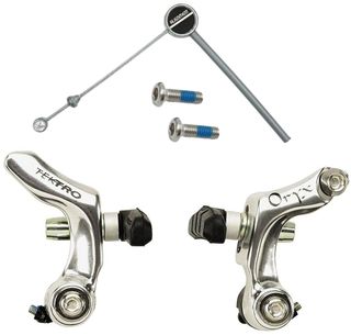 Cantilever Brake, For One Wheel - Adjustable Pads, 85mm Link Wire, Silver, Mod.992A (ORYX), Tektro. After Market Display Pack