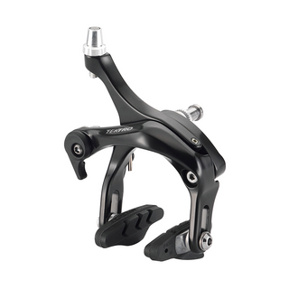41-57mm Reach Dual Pivot Caliper - Rear Only, Alloy, Black, Angle Adjustable Pads, Tektro