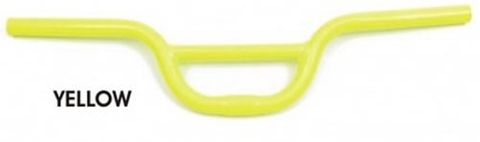 Handle Bar, "RETROSPECT", Urban/Fixie, 560mm, YELLOW (Bar Bore 25.4)  (Rise 100mm)