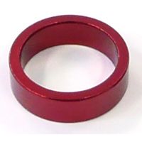 SPACER  Alloy, 1 1/8  Red colour, 10mm