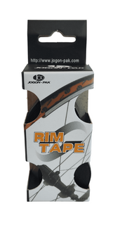 Rim Tape, Nylon, 700C BLACK 18mm X 0.5mm, Pkt of 2 (BLACK)