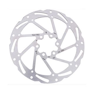 160mm 6 Bolt Rotor, 1.8mm - Stainless Steel, High Heat Tolerance, T25 Bolts Included, Tektro