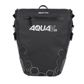 PANNIER BAG Aqua V 20L Single QR Pannier Bag Black, Waterproof roll top closure, Size: 42cm (H) x 32cm (upper) / 23cm (lower) (W) x 17cm (D) Oxford Product