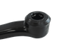 170mm - Left Diamond Taper Crank Arm - 35mm Offset, Steel With Black Plastic Cover