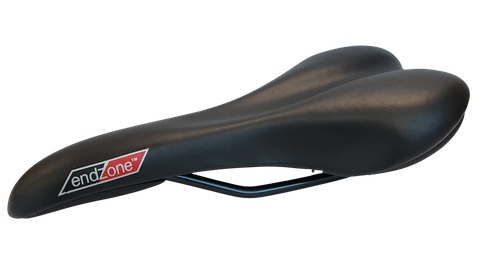SADDLE, Road/RACER, 275 x W125mm,  ALL  Black, End Zone