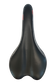 SADDLE, Road/RACER, 275 x W125mm,  ALL  Black, End Zone