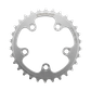 74mm BCD, 5H Road Chainring, 30T - Inner, 9/10 Speed, 5083 Silver, Standard Type S, Stronglight