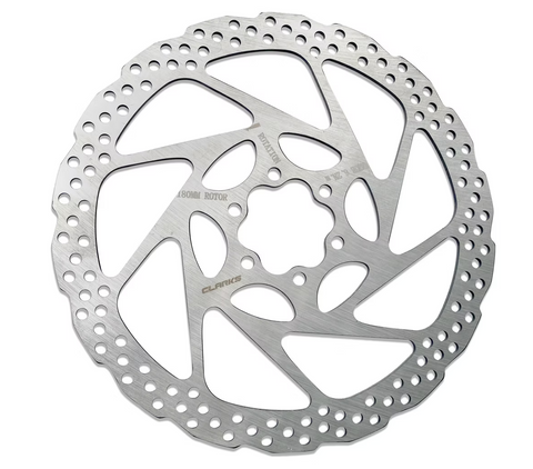 "NEW" - 160mm 6 Bolt Rotor, 1.8mm - Stainless Steel, Silver, Bolts Included, Clarks