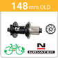 WHEEL - 29er Jetset AM-30HO+ ARCOS 32H W/j Polished Silver Rim, 8/11 SPEED 12mm T/A (148mm OLD) Boost 6 Bolt Disc Sealed Novatec (Steel Axle & H-E440 Hub Body for E-MTB) Black Hub, SILVER Spokes