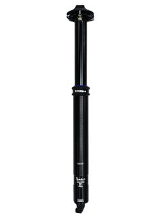 "NEW" - DROPPER SEAT POST - Mod.BUNKER 2.0, alloy, Dia.30.9mm, L: 442mm, travel: 160mm, w/o remote lever, w/1600mm housing + 1800mm wire, w/TURNON logo, black.