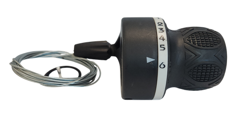 "NEW" - SHIFTER - 6 Speed Grip Shifter, Indexed