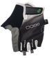 BLACK with WHITE FADE GLOVES  -  PRO SERIES, Amara Palm Lycra Towel GEL Padding SMALL