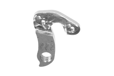 META CNC DERAILLEUR HANGER  - Model 227, Material 6061 T651 Aviation Aluminium, CNC Machined, Silver, Polygon (PILO D378)
