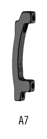 Adaptor A7 180-203 PM/PM w/BOLTS, Quality Tektro part,  for  Auriga, E-Comp/Draco(WS)/Draco2/Gemini/ HDC300(WS)/Dorado/Aquila/Novela