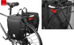 PANNIER BAGS -  Sahoo, 20L. Size 40 x 33 x 17cm  Sold as pair - Waterproof Design