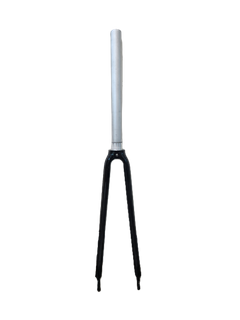 700/622 - O.D. 28.6mm, I.D. 24.8mm - Threadless Fork With Carbon Blades & Alloy Steerer, 35mm Clearance, 45mm Offset. Only 700g