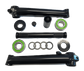 3 Piece BMX Crankset - 175mm, 19 x 8T - MID Type, Sealed Bearing