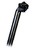 SEATPOST 27.0 x 350mm, Micro-Adjust, Alloy BLACK