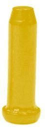END CAP - Inner Wire End Cap, 2.3mm Inside Dia, GOLD (Bag of 50)
