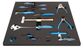 UNIOR Professional BIKE BUILD Workbench (628611) - w/ 1 x Chest of 8 draws - 54 Pieces - Includes a truing stand!    L 1500 x W 750 x H 2025mm